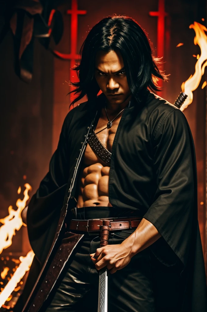 Ace a Wallpaper with Demon Slayer