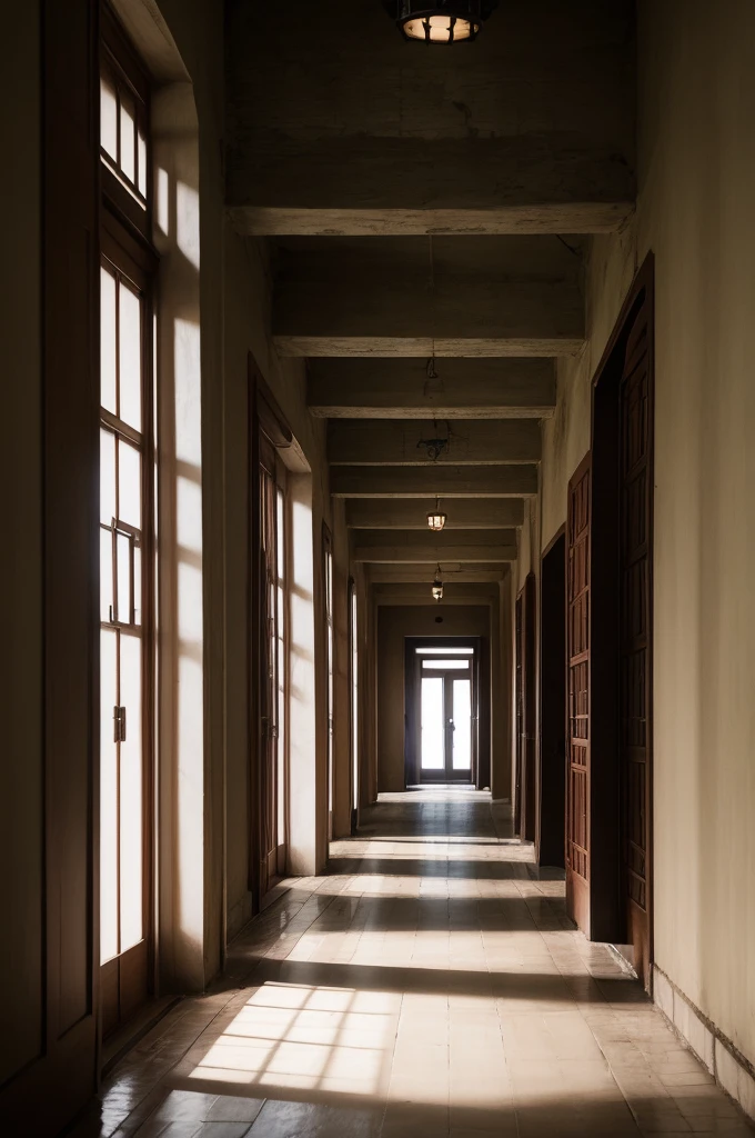 Ghosts appear,in the corridors of hushuai prison