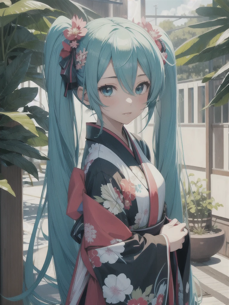 Hatsune Miku, kimono