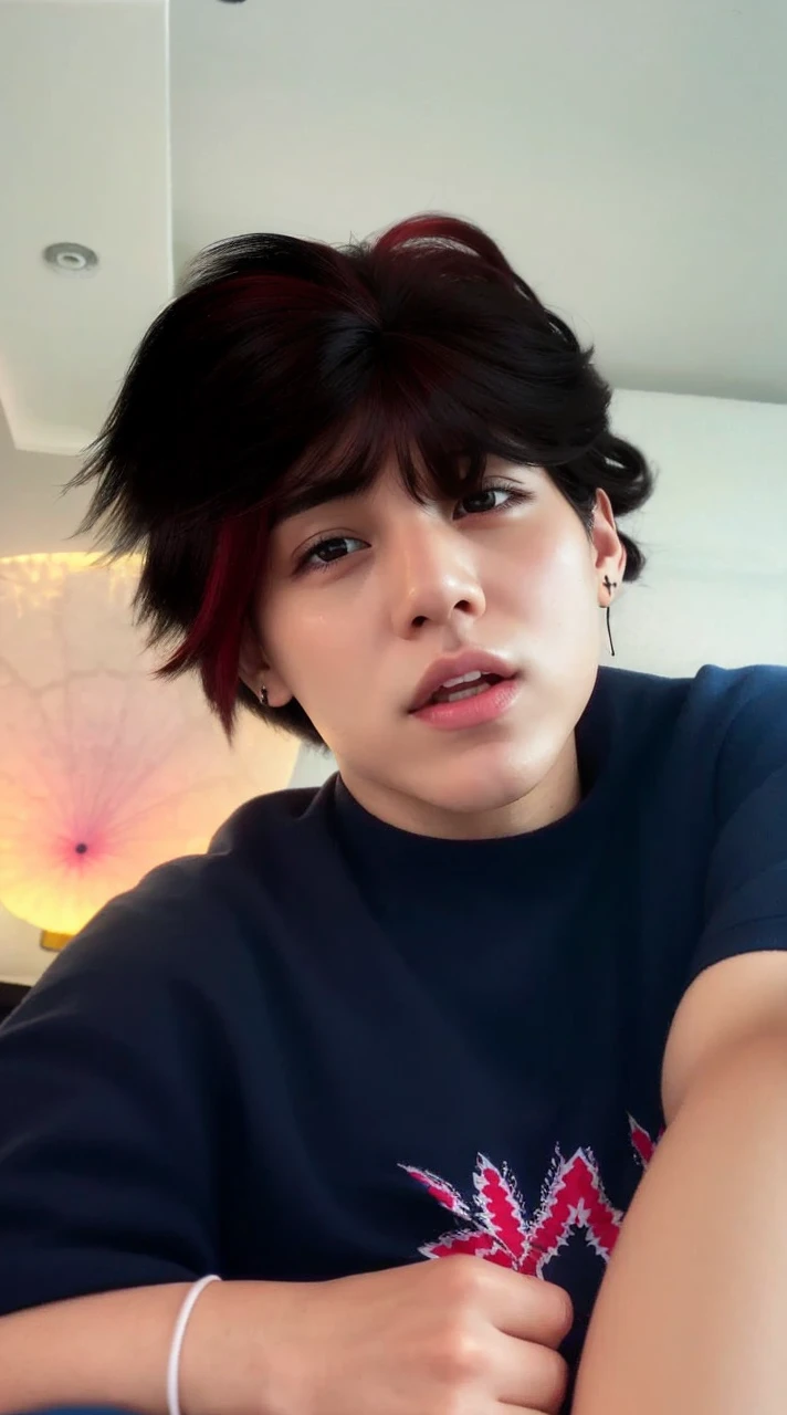 Up close de uma pessoa, kim taehyung, with your hand on the side of your face, taehyung