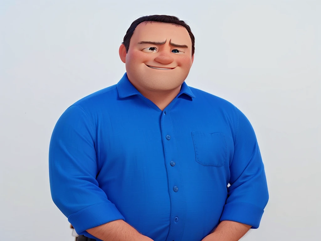 Pixar-style, there is a man and a woman taking a selfie near the water, with a castle in the background, high qualiy