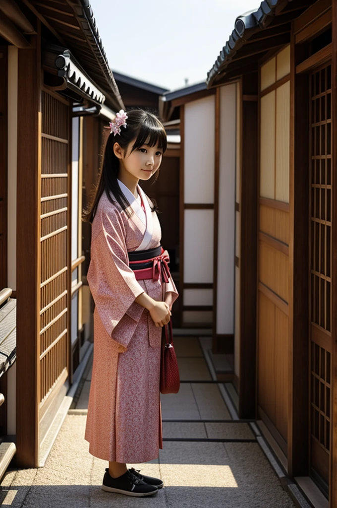 A Japanese girl