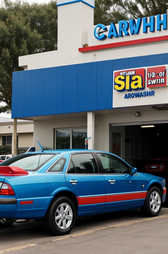 Car wash advertised for free 

