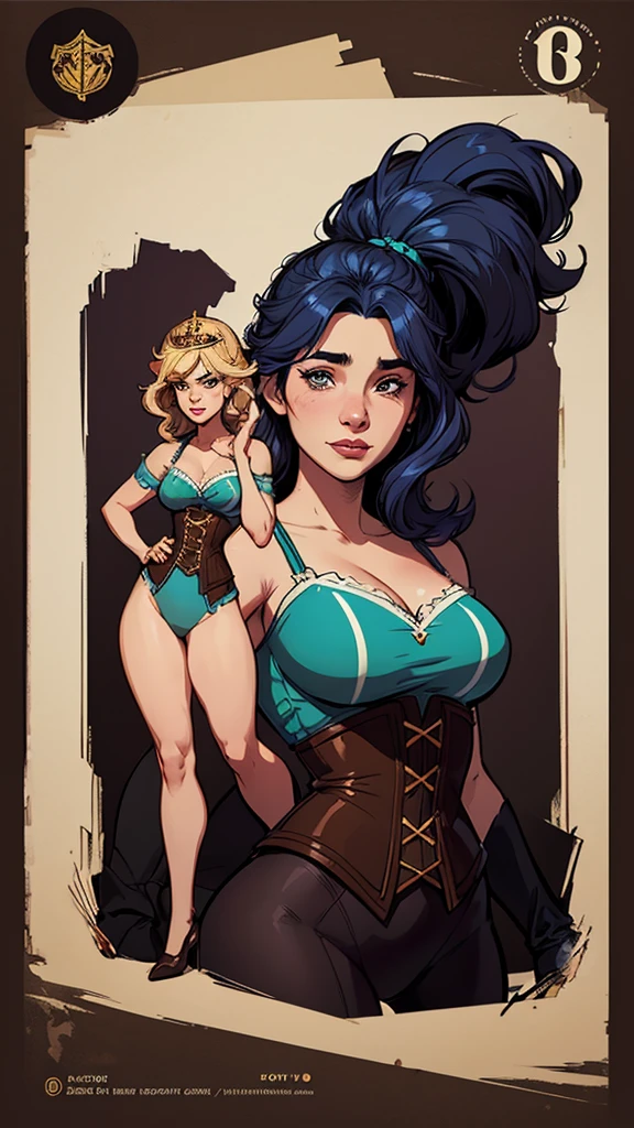 Happy smile and completely   showing a little fear  size Cartoon name: Isabella Cruz white background  freckled face Hermione Granger actress strong contours Physical description - long straight hair, dyed a vibrant brown that contrasts with her pale skin. - You reflect a mix of curiosity and determination. – She has a tall stature, with a slender and agile figure, highlighting his agility and dexterity. -fundo colorido Portrait Character Design, beautiful digital illustration, high-quality portrait, comic book art, Full body sensualizing or . return sheet. member return leaf clothes of the day hellish day expression love wearing sadomasochistic clothes Character pose random scenery Style Yvonne Strahovski Cartoon style digital illustration colorful background diverse attractive woman sesy  beautiful witch clothes in symmetrical, female girlfriends pose beautiful  in cartoon style beautiful and dynamic snow white digital illustration together with cinderella with body in symmetry a beast with a corset and beautiful , well-defined bodyWitch woman character Jennifer Connelly with war marks Cartoon image of a woman . Illustratesção do estilo GTA n, cartoon art style Woman character atompunk style Fiona queen Anna of Arendelle with war scars Cartoon image of a woman .Illustrates??cartoon style, cartoon art style, cartoon art style, digital illustration style, atompunk style highly detailed character design, courage detailed digital art, Forest Fan Art, Portrait Character Design, beautiful digital illustration, high-quality portrait, comic book art, young woman with beautiful hair . Queen Anna of ArendelleBeautiful lined eyes Medium large bust and  clothing 35 year old woman, very long blonde hair