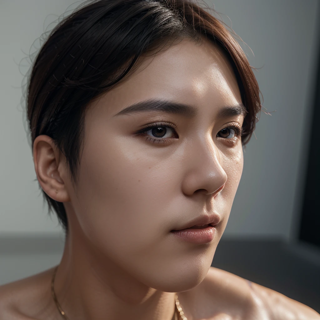 a handsome korean man, beautiful detailed eyes, beautiful detailed nose, beautiful detailed lips, short neat hair, clean fresh look, realistic, photorealistic, 8k, high quality, best quality, ultra-detailed, masterpiece, vivid colors, cinematic lighting, dramatic lighting