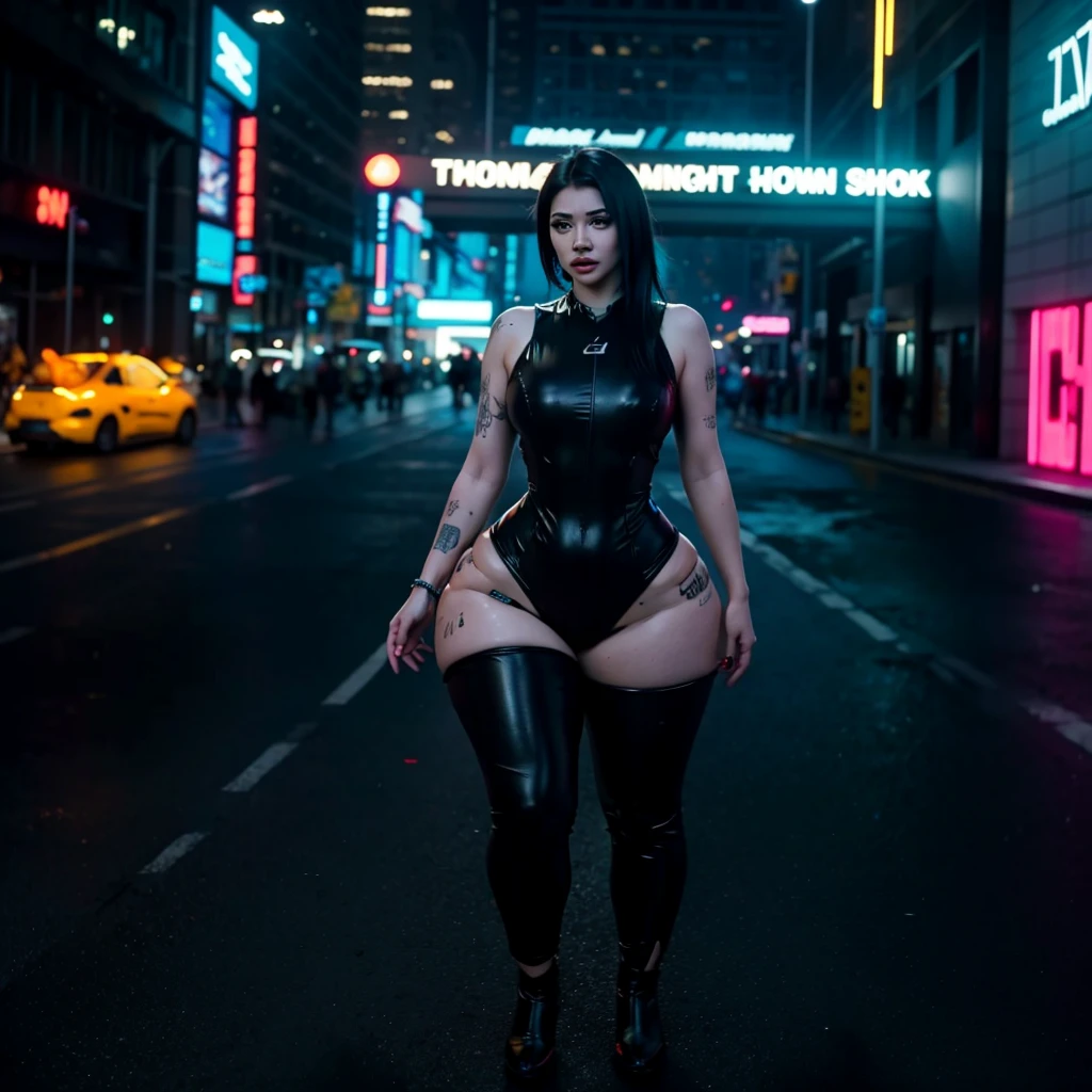 (best qualityer,high resolution,work of art, half-body shot:1.2),ultra detali,woman dressed in a futuristic mesh,sickening,standing in the alley of the cyberpunk city at night, she is wearing a very sexy and futuristic high waist thong panties, cyberpunk city at night in the background, very high waist leotard, cyberpunk scenario, cyber-noir aesthetic, raining in a cyberpunk city, perfectbody, sultry posing,full body shot shot, cyberpunk noir vibes, subject centered,Dark Ecstasy,fetish,dark and gloomy atmosphere, spooky ambiance, gritty texture,Retro atmosphere,distorted reality,Melancholy expression on his face,mysterious aura,hazy atmosphere,foggy background,subtle color palette,provocative pose,strong emotions,Rising from the depths of despair,piercing look,sombras intensas,Plunged into darkness,dark industrial aesthetic,sinister vibration,An otherworldly feeling,Loss of place in time and space,mysterious silence.bangss assimétrica, freckles, black short hair, bangss, freckles, grey-eyed,