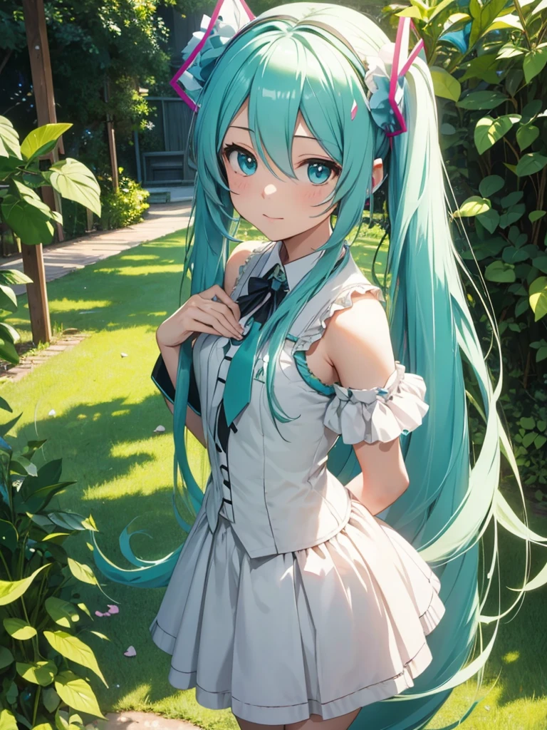Hatsune Miku, go weeding