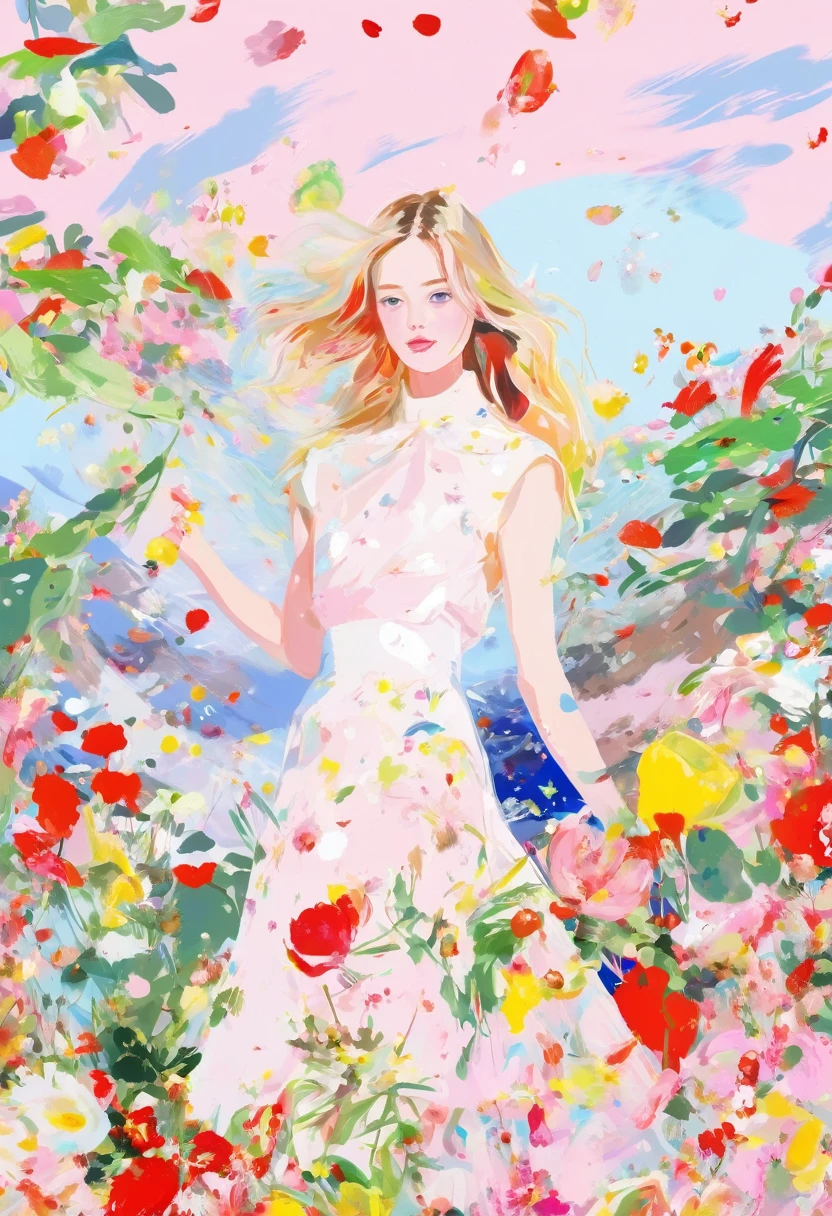 (Highest quality:0.8), (Highest quality:0.8), Perfect illustration、 Petra Cortright's cartoons, Highest quality, masterpiece, Representative works, Official Art, Professional, Super intricate details, 8K、cyber punk、Cat、