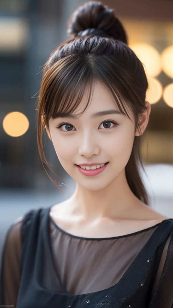 One Girl, (Dress in trendy fashion:1.2), (RAW Photos, highest quality), (Realistic, Photorealistic:1.4), Tabletop, Very delicate and beautiful, Very detailed, 2k wallpaper, wonderful, In detail, Very detailedな CG Unity 8K 壁紙, Very detailedな, High resolution, Soft Light, Beautiful detailed girl, looking at the camera、Very detailedな目と顔, Beautifully detailed nose, Beautiful fine details, short hair, small, High-end office suits、White background、Background is white、Cinema Lighting, Perfect Anatomy, Slender body, smile,
