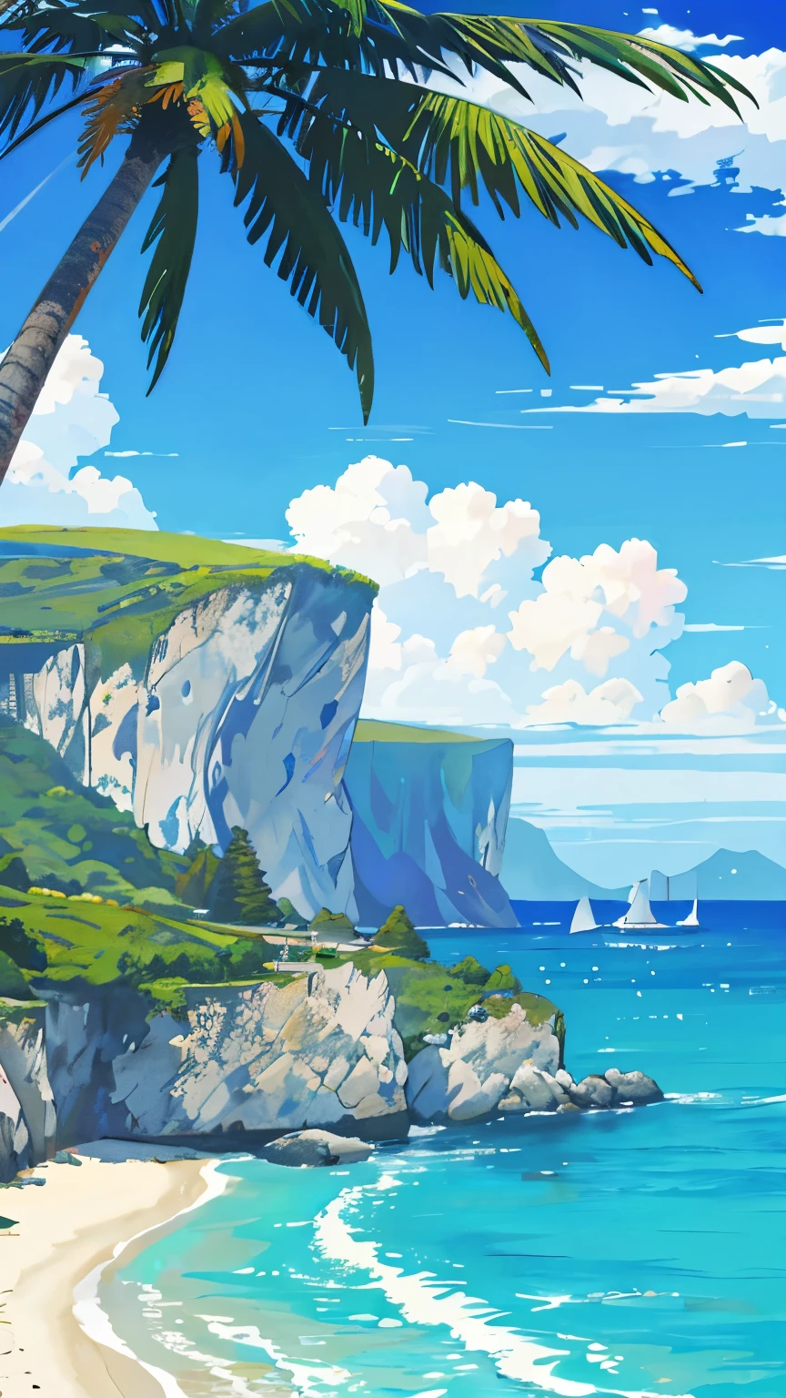 summer sea background