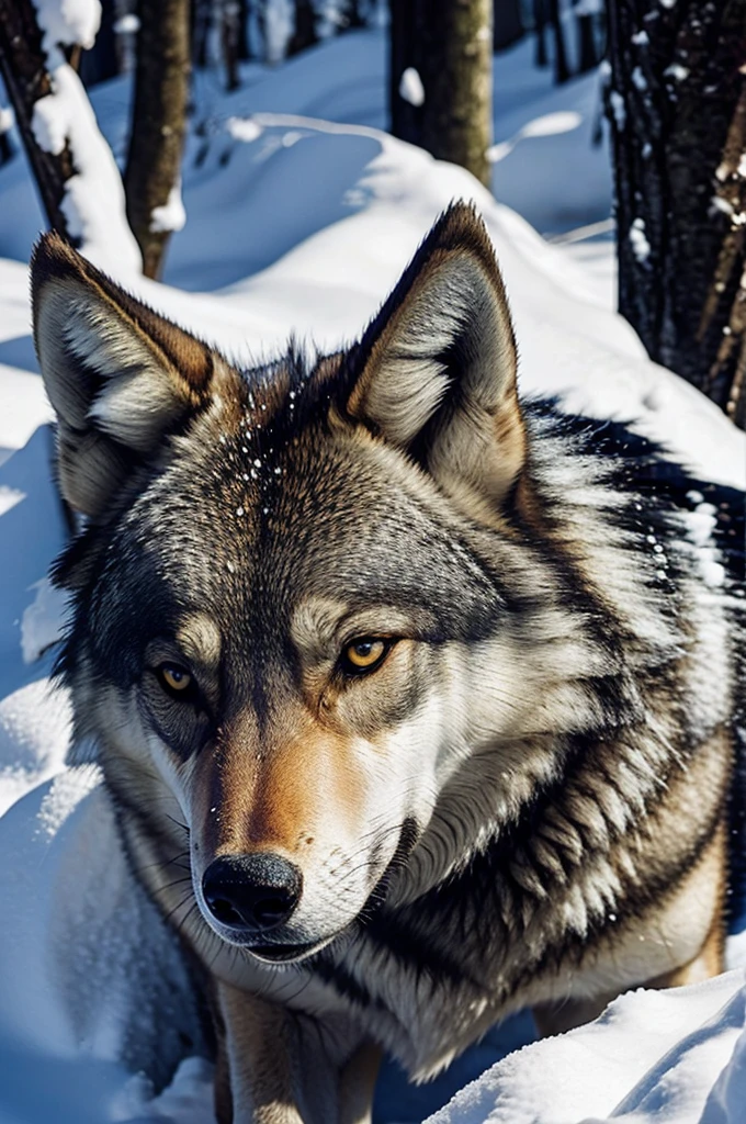 A wolf king