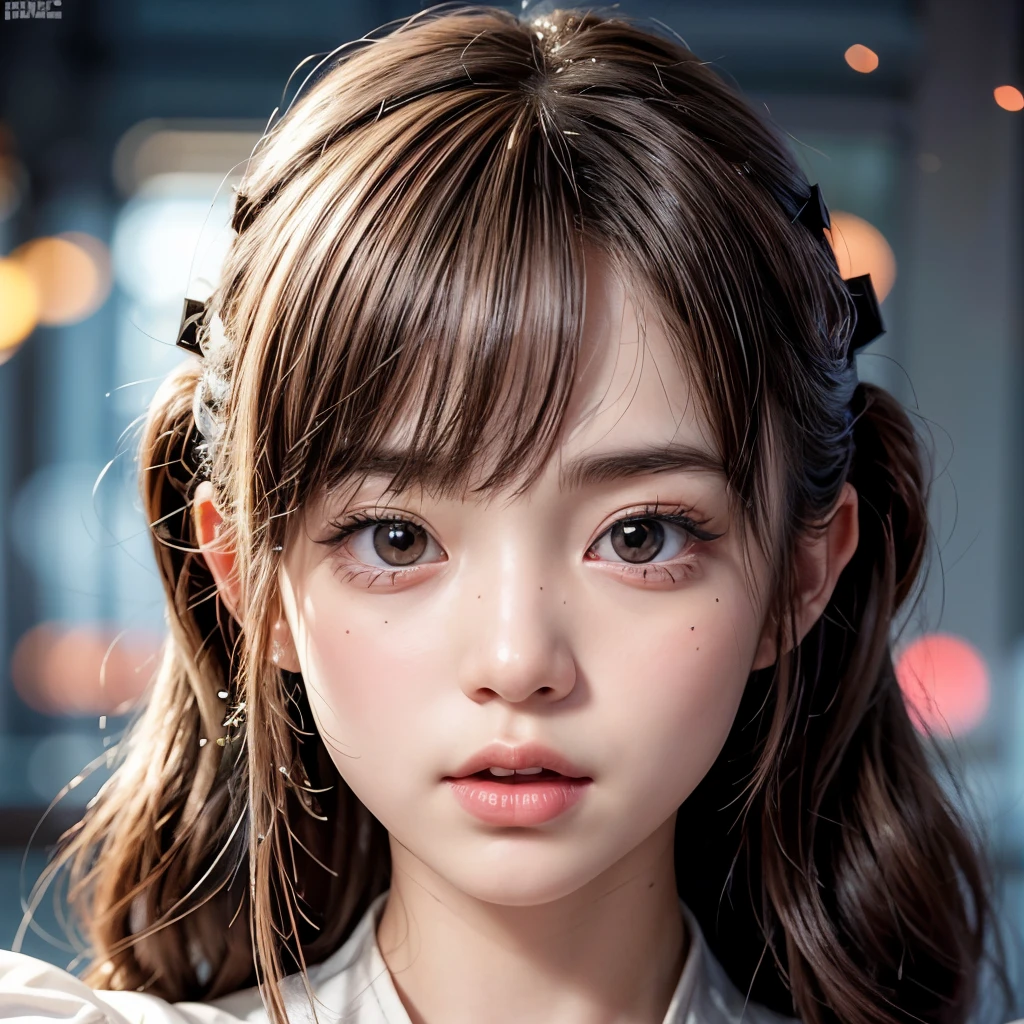 NSFW, 8k, High-level, absurd, masterpiece, best quality, primitive, very detailed CG, very detailed wallpaper, perfect lighting, Extremely detailed (((The personifying " Star Wars " as a Little Girl))), MysticSight, Tyndall effect, Tyndall scattering, Studio gray background with (many Dazzling RainbowColor particles BokeH:1.28), (RoundlyButts, ThighGap), (Exposed:0.4), (Assfocus with looking ahead), BREAK (NOGIZAKA face variations) Extremely Detailed very KAWAII face variations, perfect anatomy, Childish, captivating gaze, elaborate detailed Eyes with (sparkling highlights:1.28), long eyelashes、Glossy RED Lips with beautiful details, Coquettish tongue, Rosy cheeks, Radiant PearlSkin with clear transparency . { (Dynamic LifeLike expressions:1.4) | :d) }, (large eyes:-1) .