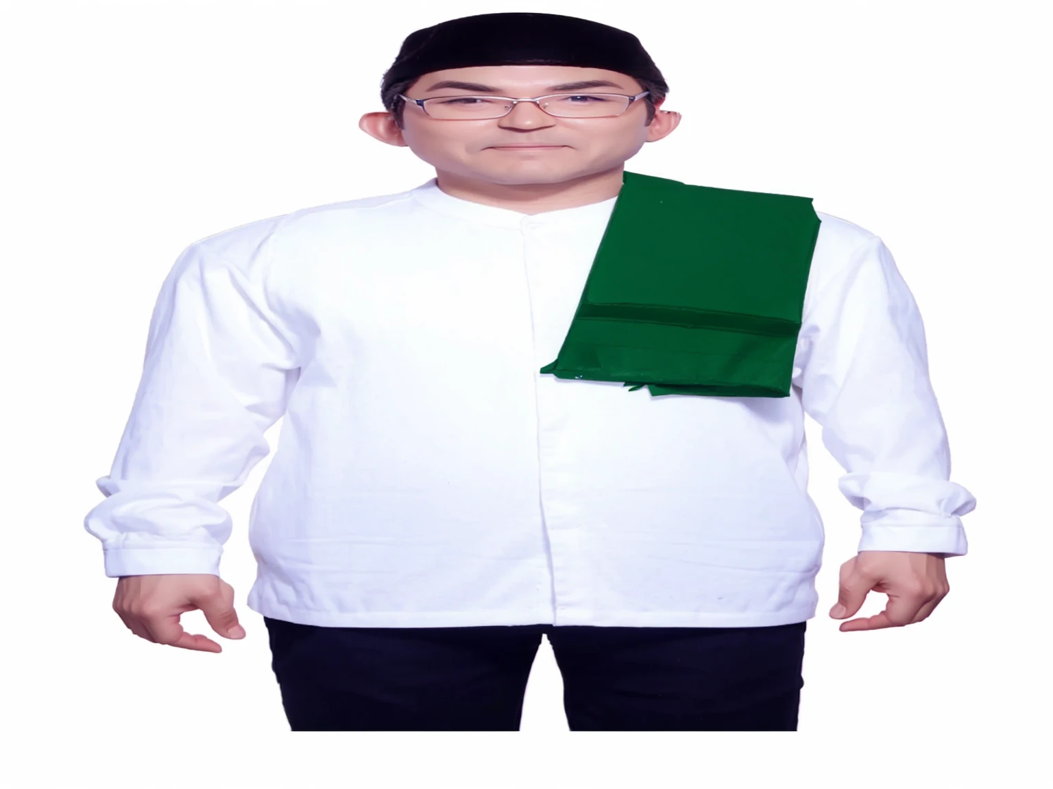 Make a 3D caricature according to the picture