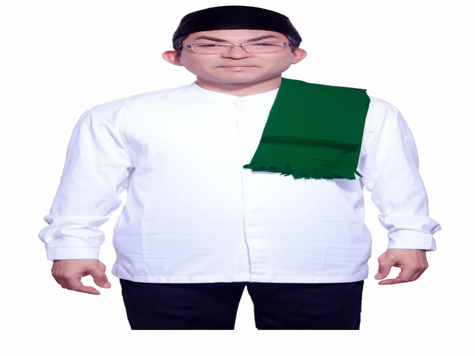 Make a 3D caricature according to the picture