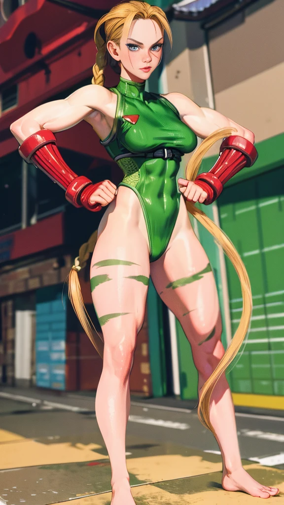 street fighter cammy, showing armpits and , .