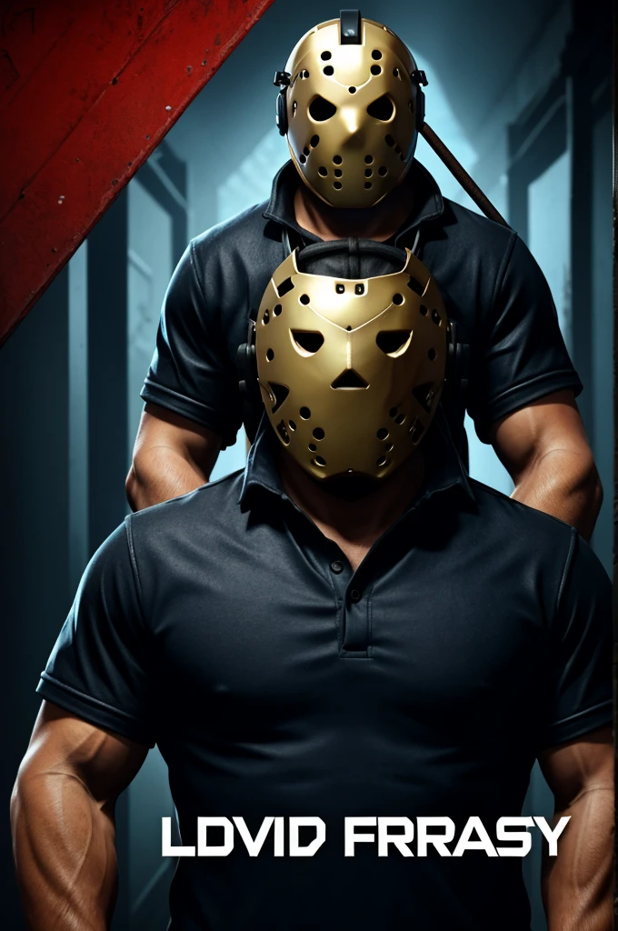 Logo for gamer content with the name David Friday the 13th