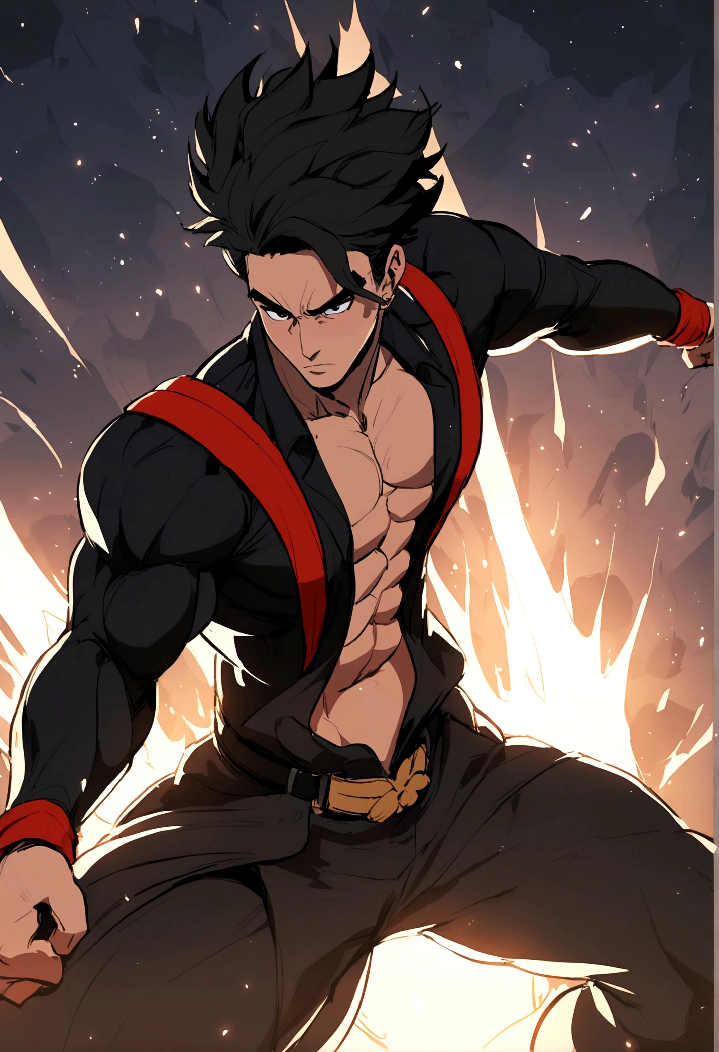 My hero academi styles boy with ???? big