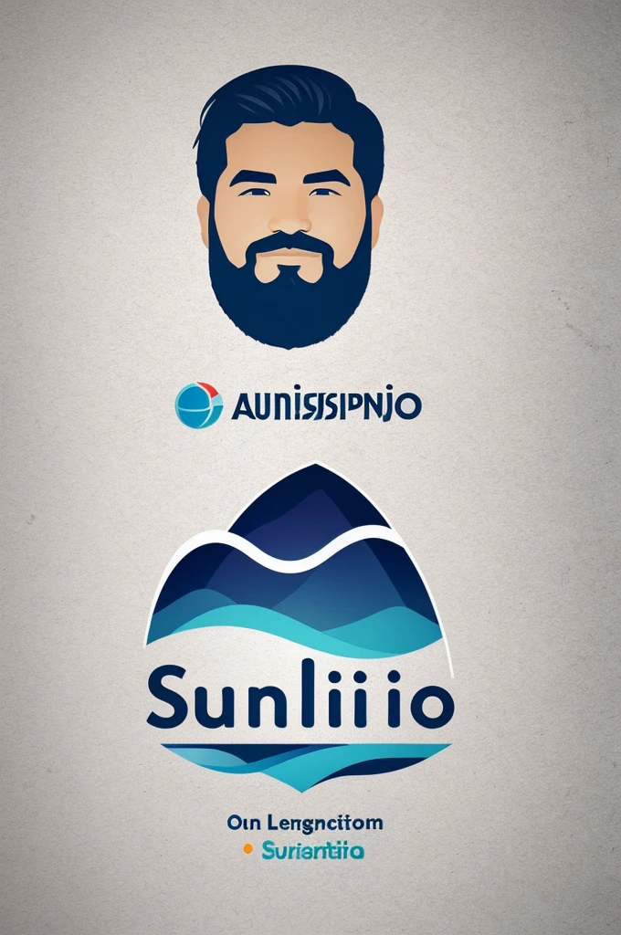 Create a logo with the name Santiago 