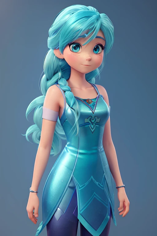 a picture of a woman with blue hair, anime girl with teal hair, drawcrowd, beautiful character painting, elsa frozen, female anime character, pretty girl with blue hair, beautiful woman with blue hair, best on cgsociety, 2 d cg, devianart trending, girl with blue hair, beautiful anime woman, incredible miyazaki, ”beautiful anime woman, sona