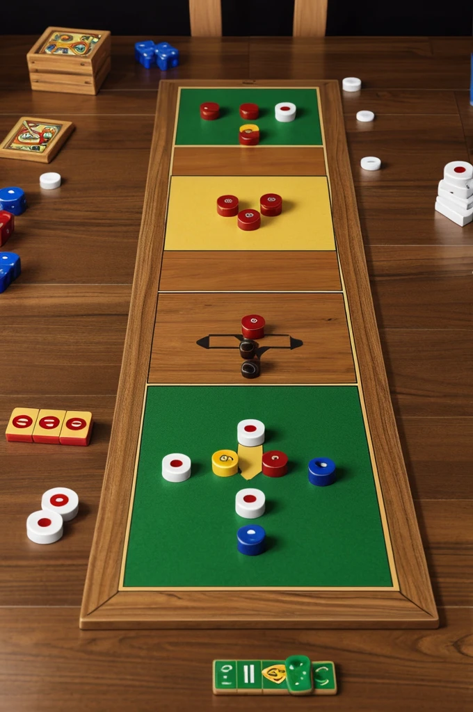 Ludo environmental board game