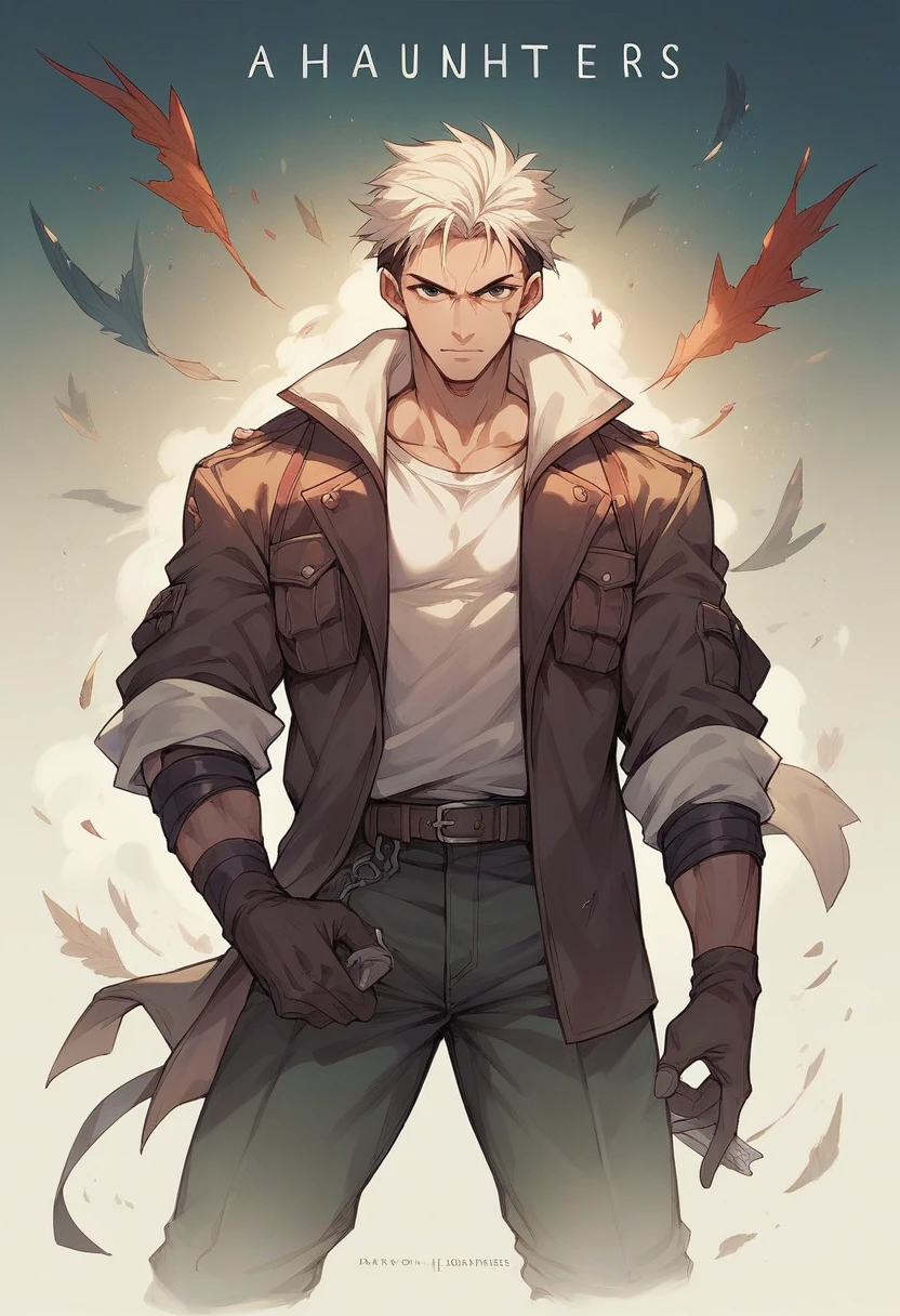 Anime cover about hunters