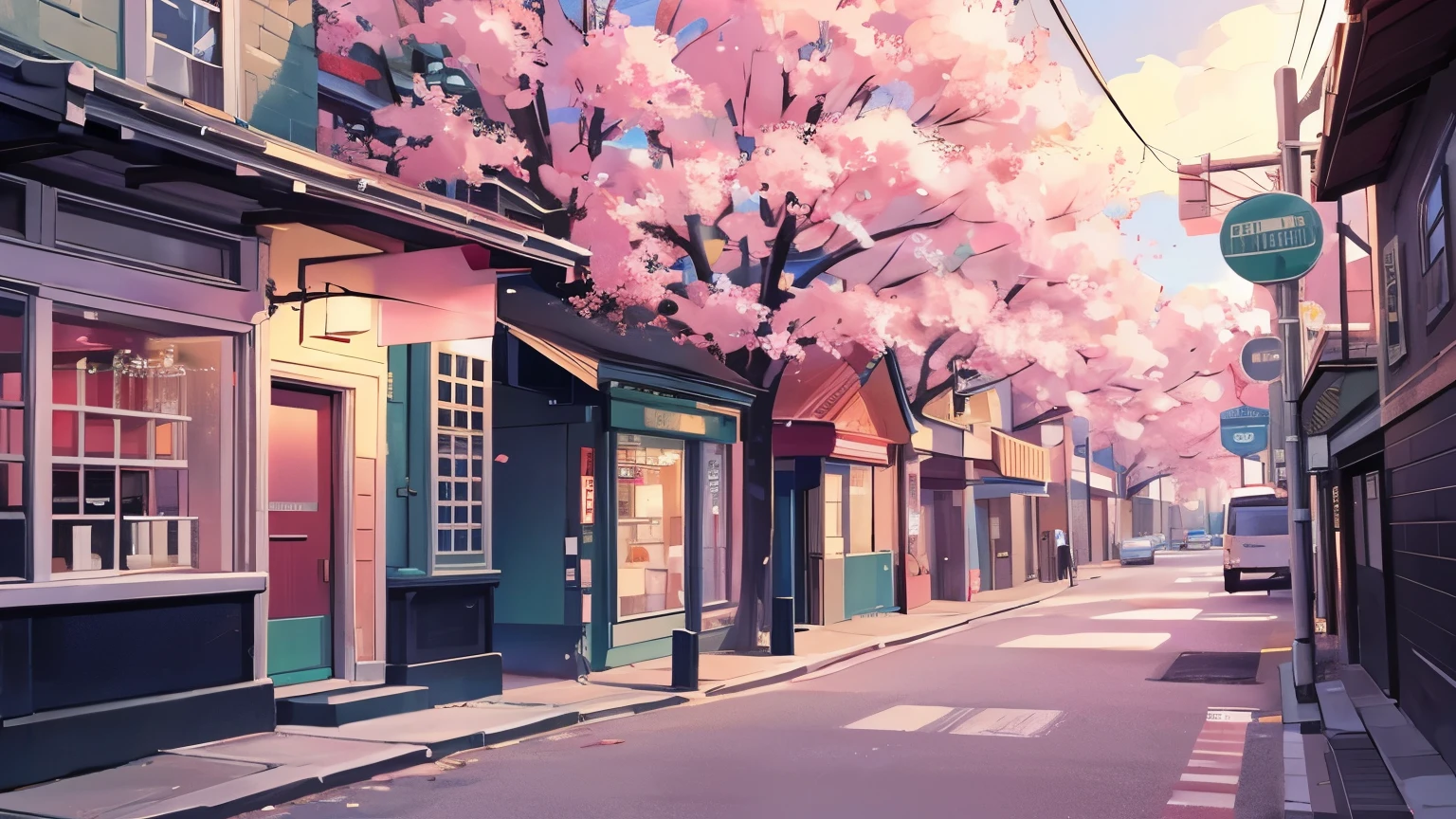 Pink secondary street,Lovely touch,Aesthetic,modern