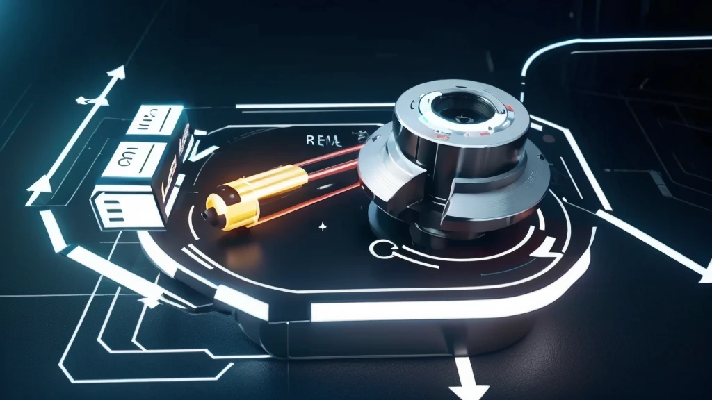 Generate an illustration of inertial navigation (IMU). The background should depict a car safely driving in a tunnel or an area with obstructions where GPS signals are not receivable. The image should be viewed from the left or right side, without showing the front. The focus should be on technology, innovation, and information security. Ensure no text or additional effects like lights or arrows are present in the image. The photo style should be minimalistic, futuristic, bright, and naturally colored.