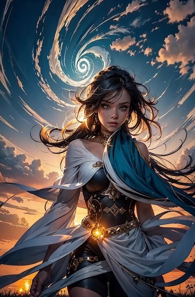 Swirl lighting storms