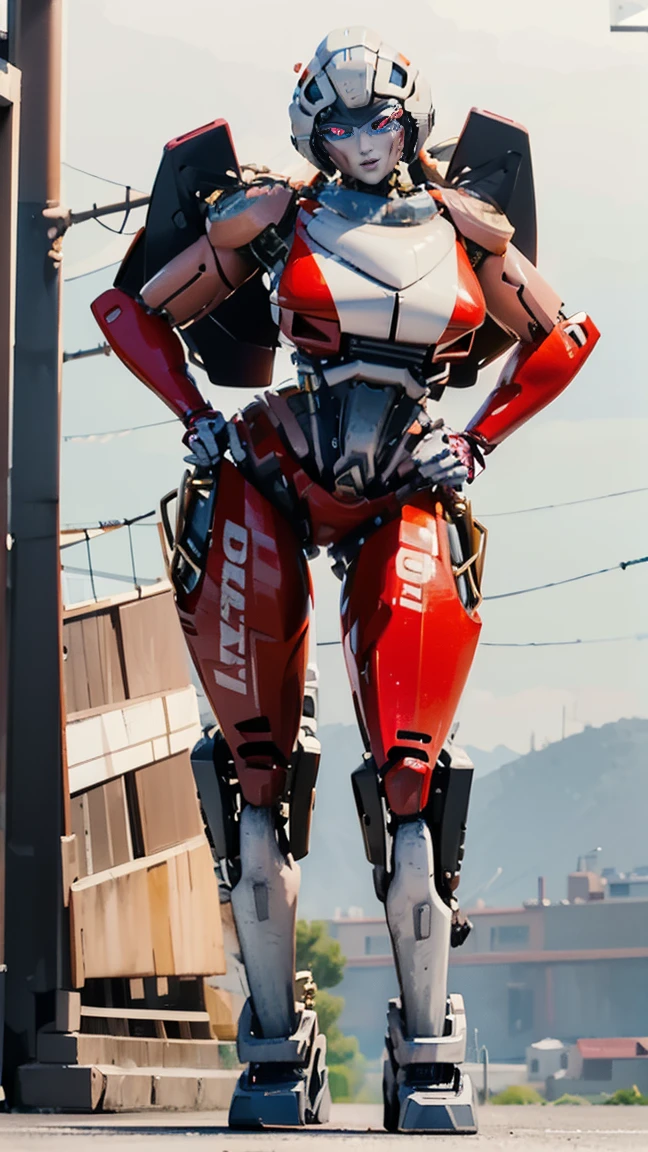 ROTB_Arcee, 1 girl, big breasts, innie pussy, SMILE, robot, mecha, (bright Eyes:1.2), Wide hips, belly button, thick thighs, TEE POSE 1:3 , modelado 3D, voluptuous, foreground, front focus, portrait, front 1:2, looking at the front observer, modelado 3D , 3D , blender Full body hole body highly detailed, highly detailed figure, female full body, female body, humanoid woman, female full-skin figure, realistic body structure, woman body, female human torso, perfect human female specimen, human female, detailed body structure