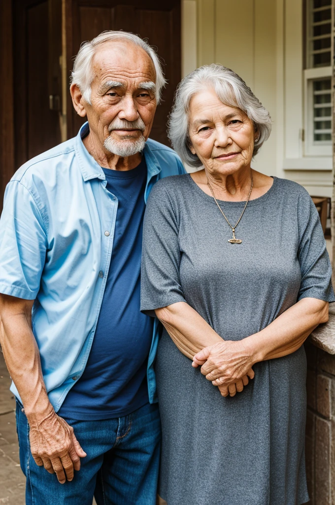 old man and old woman