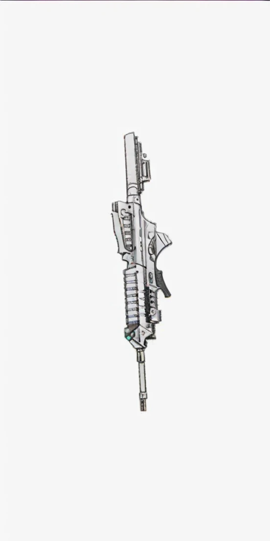 A gray gun