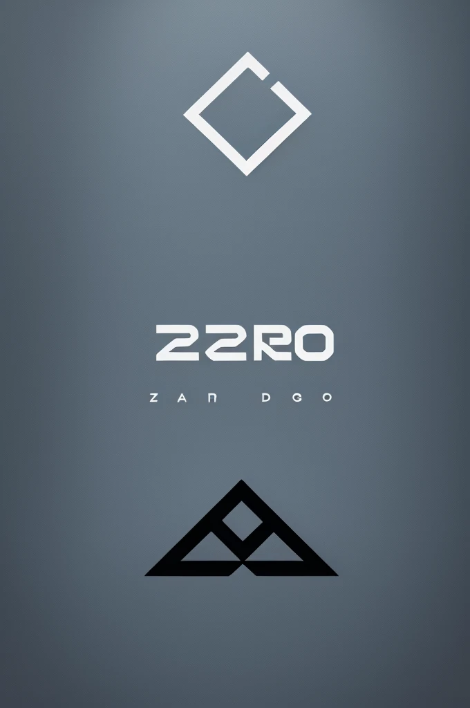 Create a 2d logo for the company zero 93 digital