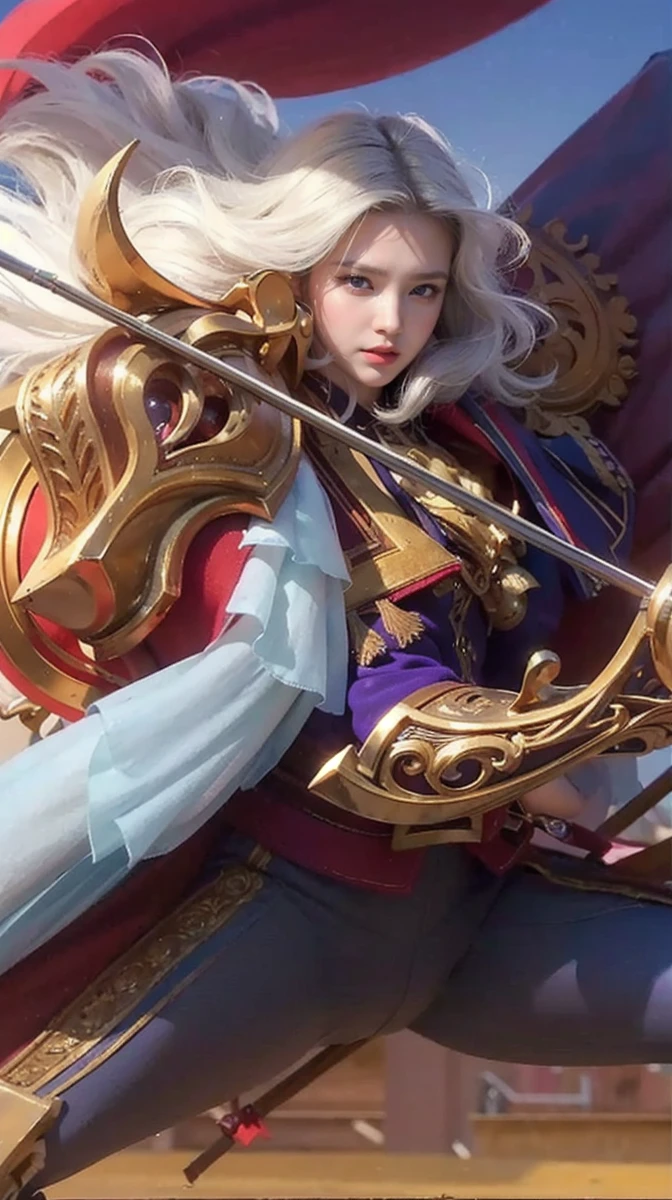 best quality,masterpiece,extremely detailed,high res,4k,ultra high res,detailed shadow,ultra realistic,realistic,dramatic lighting,1girl,solo,detailed face,realistic eyes,realistic skin,white dress,purple hair,dynamic pose, white lace dress