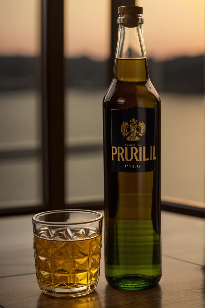An image of a bottled drink with the name pirul