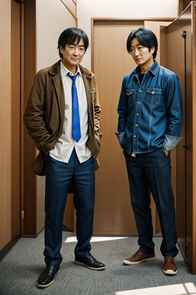 a combination of yuji Itadori and Satoru gojo