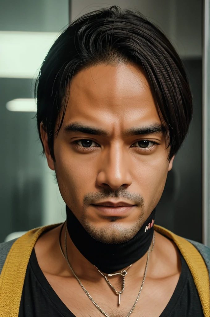 Man AI looking 
