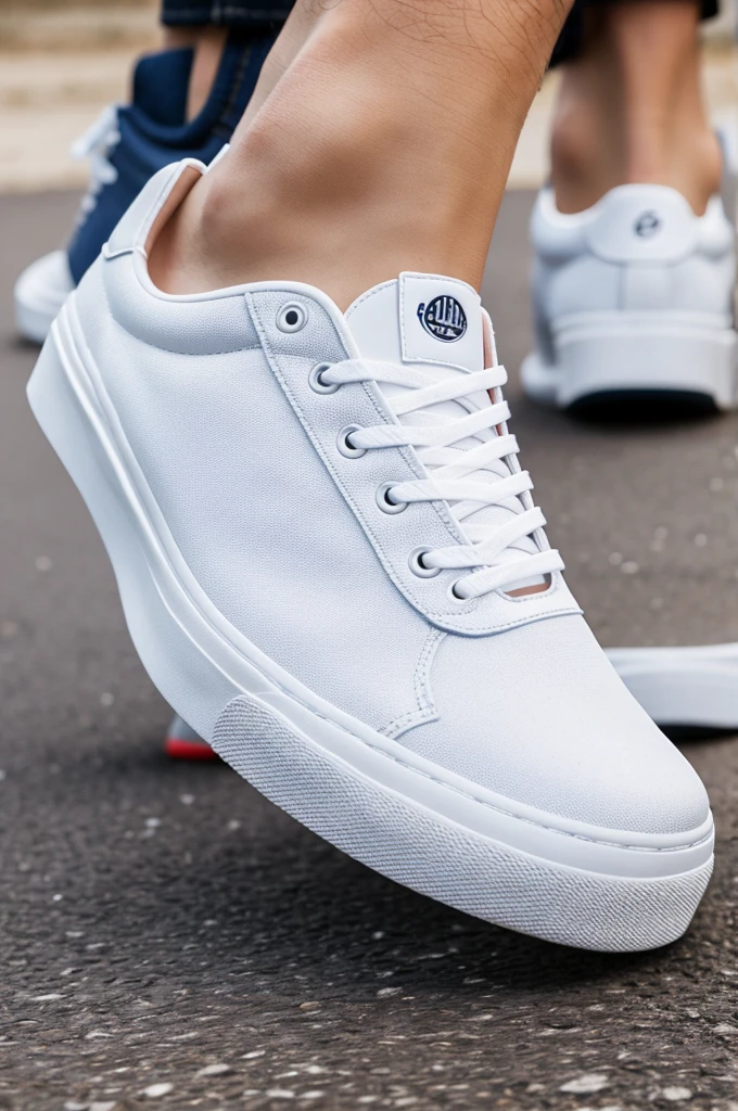 Logo of a shoe brand called flying