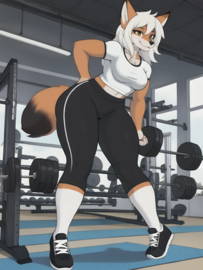 gym, exersice, workout, hot, sweating, sweaty, big boobs, lifting, yogapants,flustered, blush, black clothes, see thru, white hair, long hair, yogapants, pink headband , sexy body, lean body, headset, headphones, inside gym, exercise ball, ball, sitting on exercise ball, ball, ass, ass in shot, booty, ass on ball,yogapants, wearing pants, black yogapants, pants, pants pulled up, sfw(((wolf face))) (((wolf anthro)))(8K, Best Quality, Masterpiece, Ultra High Definition, high quality face:1.5), (highly detaild), (((black skin)))(((wolf furry)))BIG BOOBS Quality, many realistic details.focus Director: Daeni Pinho, by pgm300, by zeekzag, by kevinsano:0.8, (by totesfleisch8), (((Pele rosa))) lingerie pink skin ( ((shading))) extreme detail detailed realistic painting ((( fluffy fur detailed))) ((realistic)), Uploaded on E621, by Garmash,Ruan Jia, Darkgem,on a custom body full of (((furry hair))) (((girl wolf wolf )))B y the neck long black alone, Extremely detailed view of, (by totesfleisch8:1.1),, best quality, Ask the(((wolf hair wolf)))