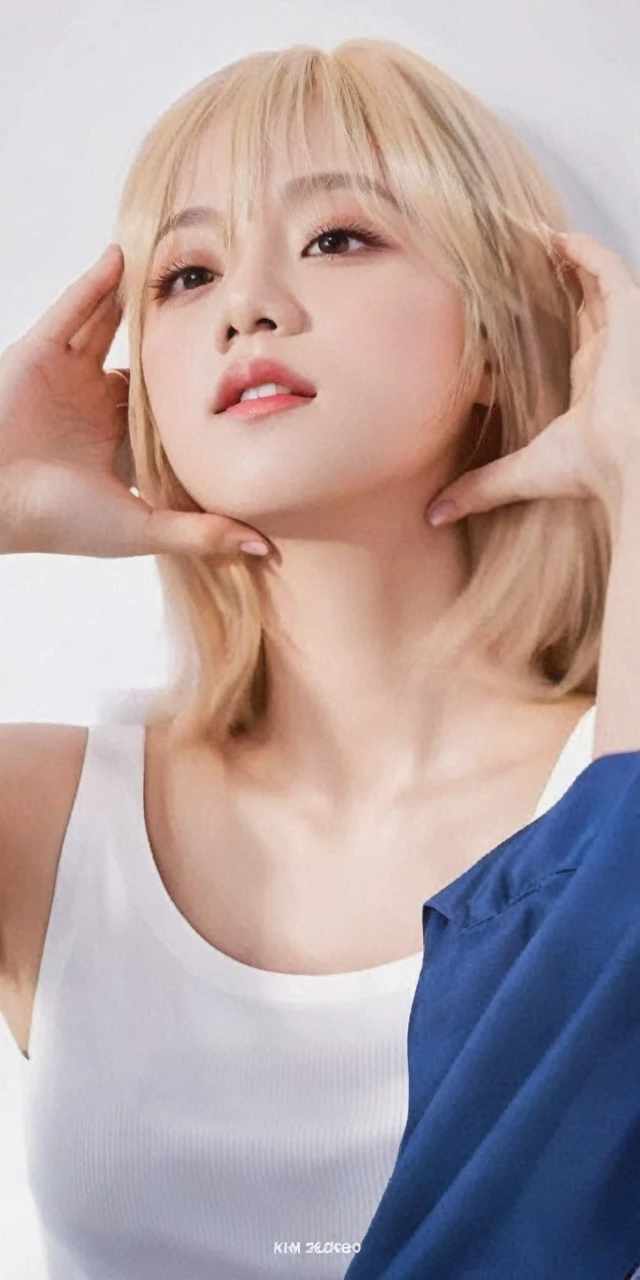 Mujer arafed con cabello largo y negro y un top negro., jisoo rosa negro, sol yunjoo, portrait of jossi de blackpink, heonhwa choe, jossi de blackpink, jaeyeon nam, pale korean adorable face, muchacha coreana, ulzzang, Kim Jisoo, TaeJune Kim, parque jisoo de blackpink, lee ji - eun