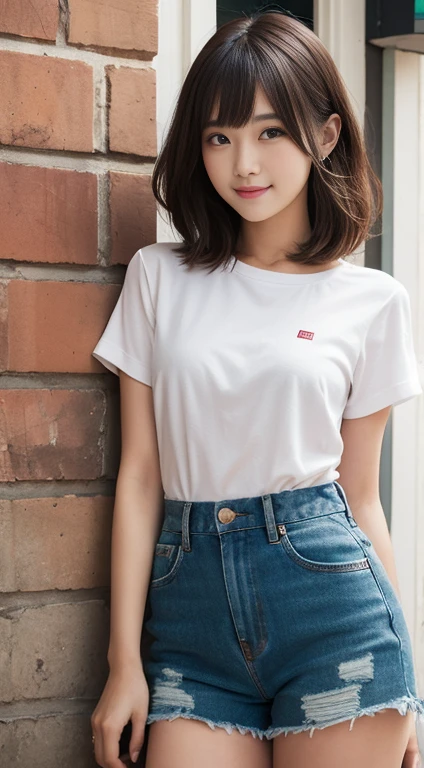 A photo of a young, nerdy woman sitting in a caf, wearing a white shirt and a bow, surrounded by a cozy atmosphere, looking at the viewer.
short hair, slender, red lips, transparent fabric, flirting with the camera