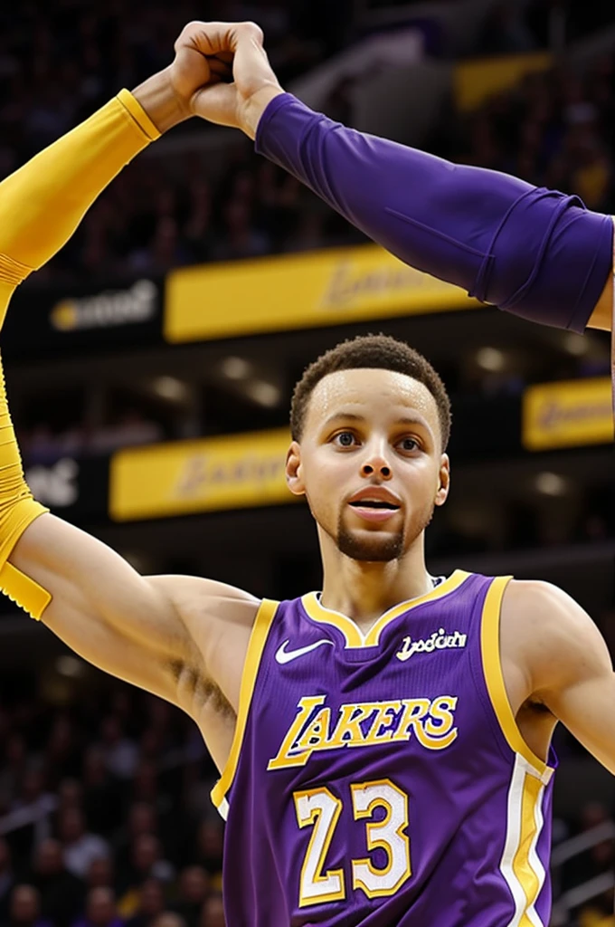 Stephen curry en Lakers