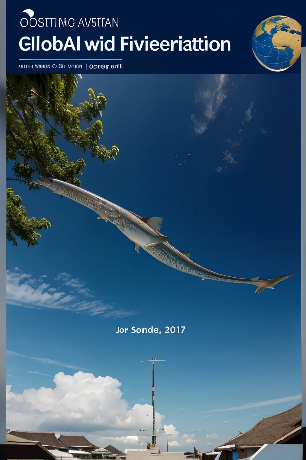 Guest lecturer about global and asian fisheries invitation poster