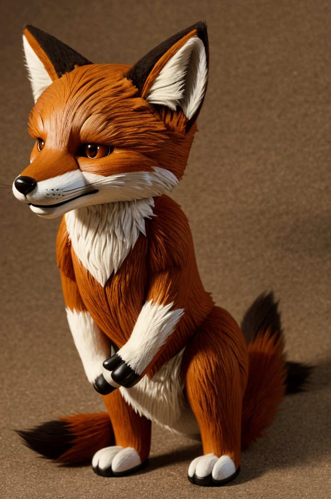 Foxman, Anthropomorphic fox that has a Steiff limb 