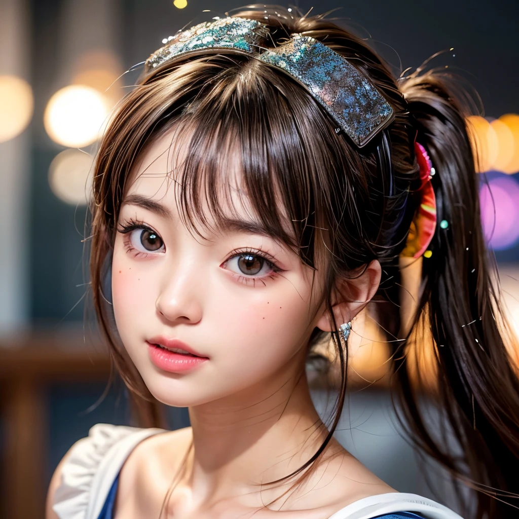 NSFW, 8k, High-level, absurd, masterpiece, best quality, primitive, very detailed CG, very detailed wallpaper, perfect lighting, Extremely detailed (((The personifying " Sailor Moon " as a Little Girl))), MysticSight, Tyndall effect, Tyndall scattering, Studio gray background with (many Dazzling RainbowColor particles BokeH:1.28), (RoundlyButts, ThighGap), (Exposed:0.4), (Assfocus with looking ahead), BREAK (NOGIZAKA face variations) Extremely Detailed very KAWAII face variations, perfect anatomy, Childish, captivating gaze, elaborate detailed Eyes with (sparkling highlights:1.28), long eyelashes、Glossy RED Lips with beautiful details, Coquettish tongue, Rosy cheeks, Radiant PearlSkin with clear transparency . { (Dynamic LifeLike expressions:1.4) | :d) }, (large eyes:-1) .