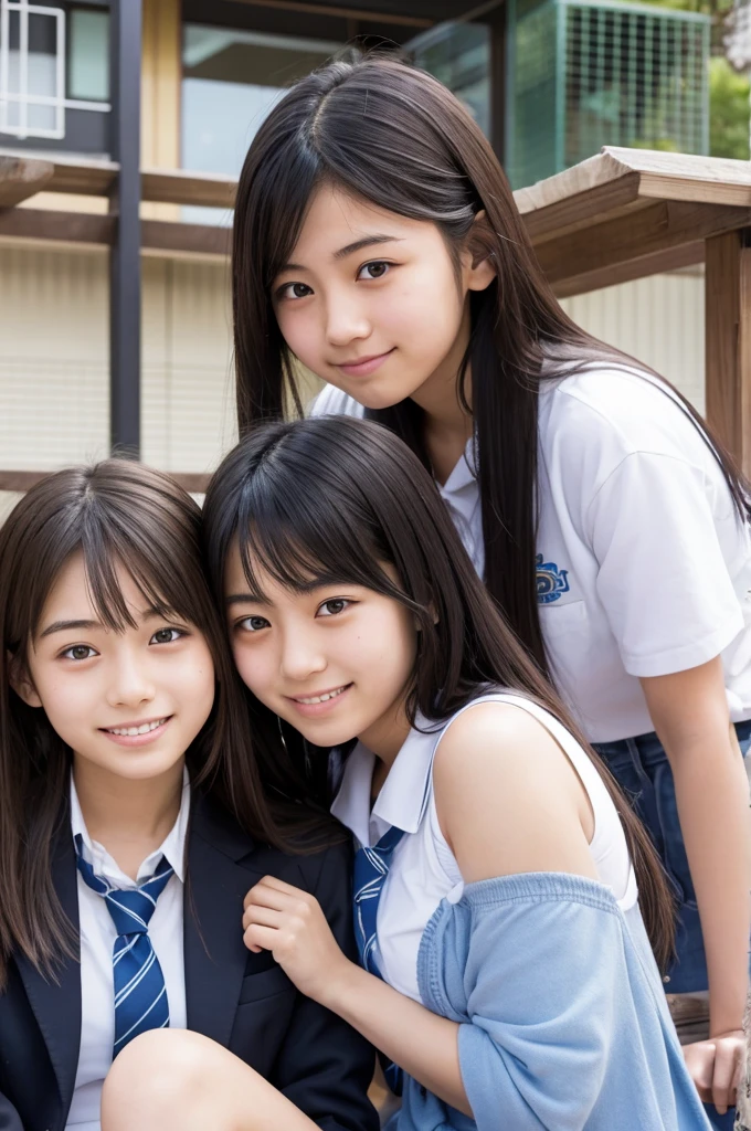 japanese high school student girls 