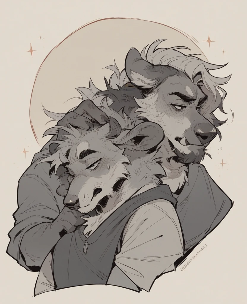The “Whoever falls asleep first..” rule, but withe anthropomorphic animals.