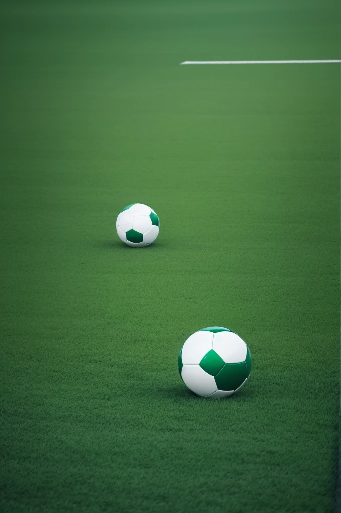 make me a wallpaper background, for a football game, football team FC, attractive and minimalist green