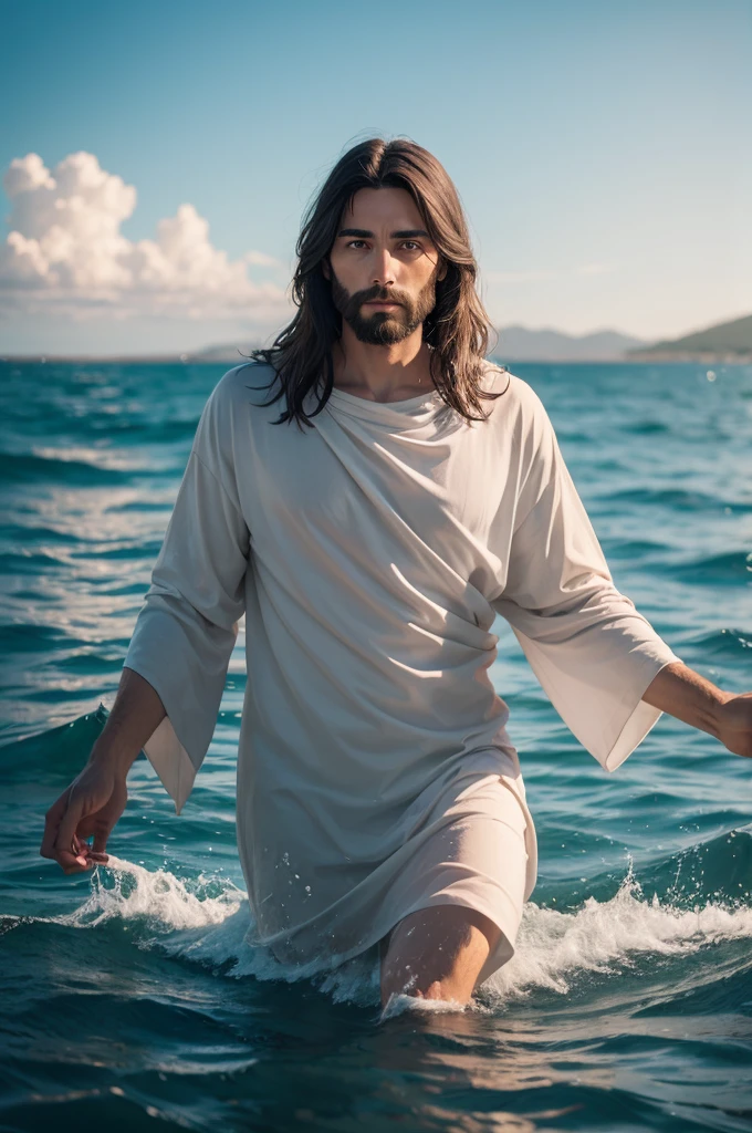 Jesus on the water 