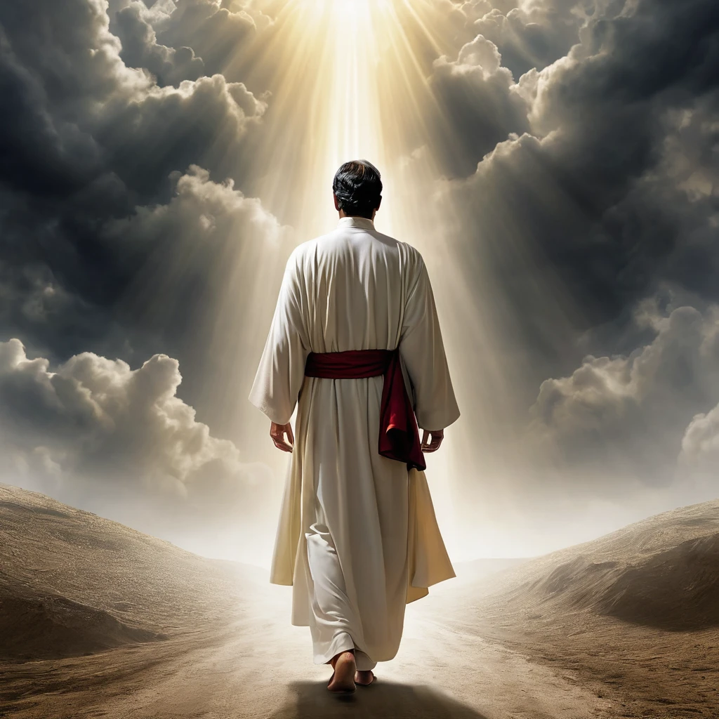 God turns his back and walks away from evil men