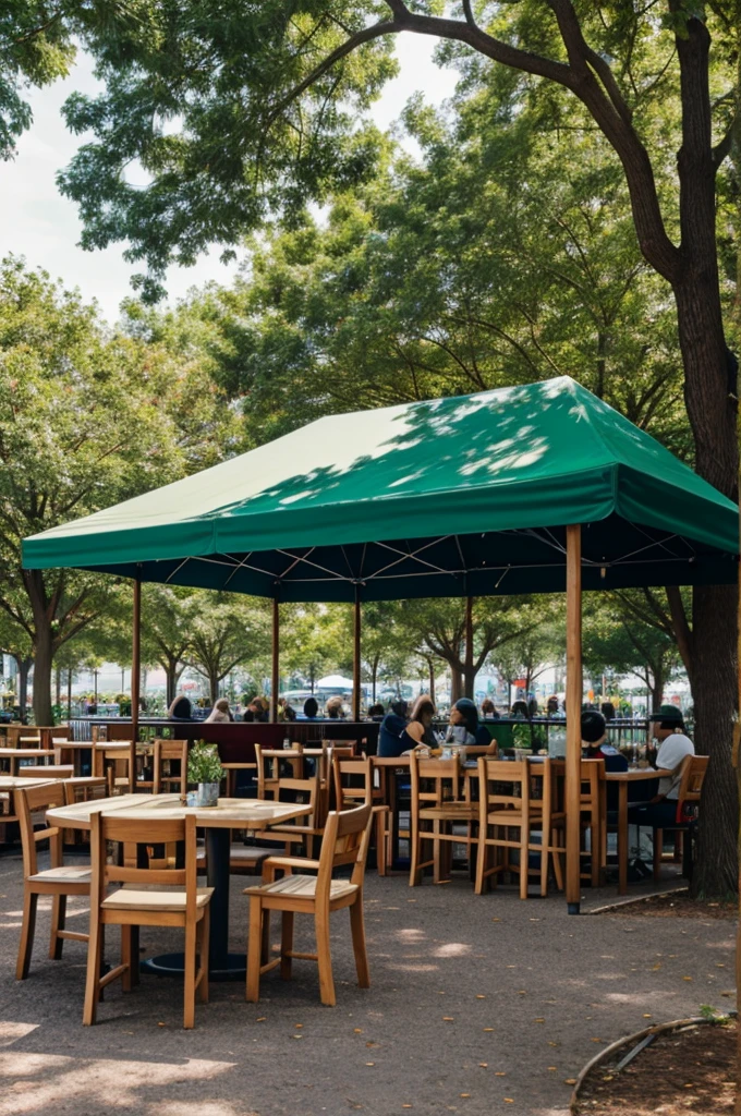 Pet Friendly cafe in a park 